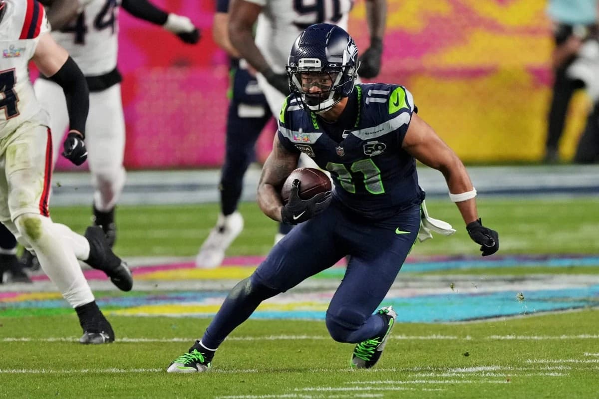 NFL sending Jaxon Smith-Njigba new Offensive Player of the Year trophy after typo - The Athletic