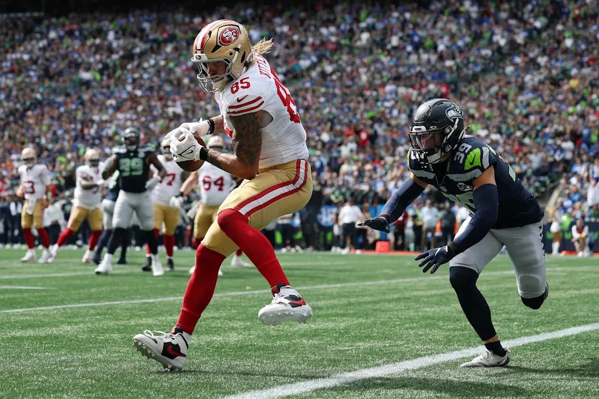 NFL stadiums swapped turf for grass ahead of 2026 World Cup. George Kittle thumping for permanent ch