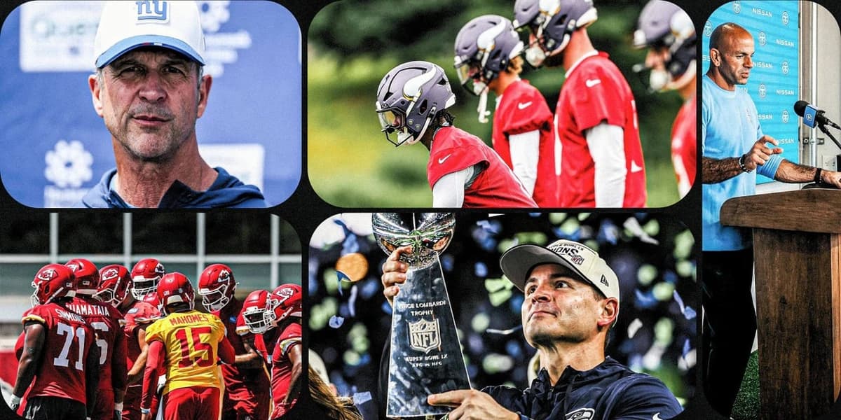 NFL training camp 2026 storylines include Seahawks title defense, new coaches and QB battles