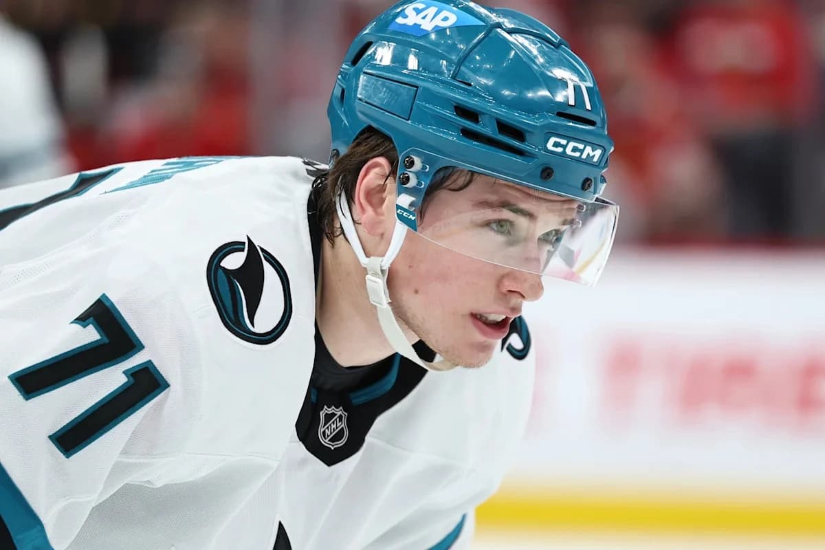 NHL 27 cover athlete: Sharks C Macklin Celebrini becomes youngest player featured