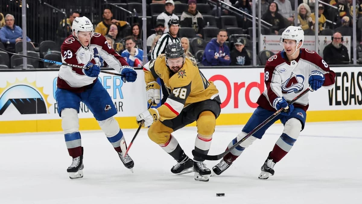 NHL EDGE stats: Avalanche-Golden Knights series in 2026 Stanley Cup Playoffs