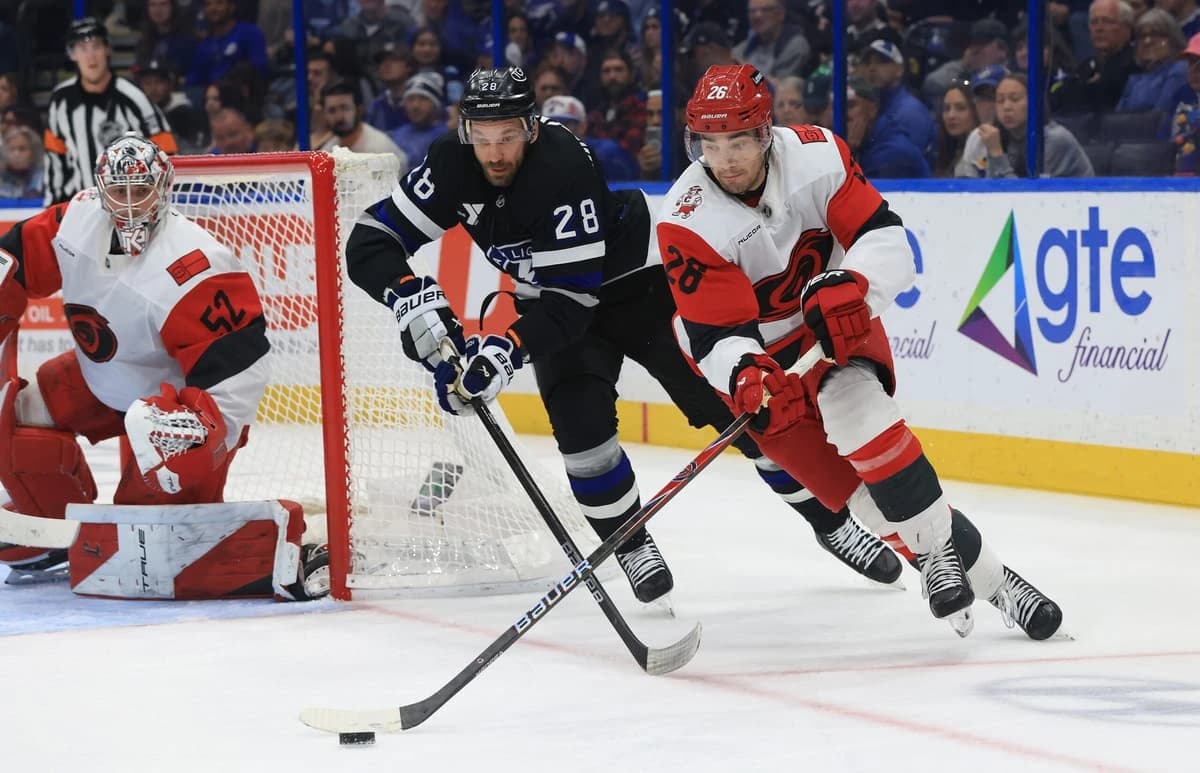NHL power rankings: Hurricanes, Avalanche, Lightning top starting list of Stanley Cup favorites