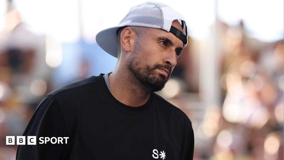 Nick Kyrgios provisionally suspended from tennis after testing positive for cocaine