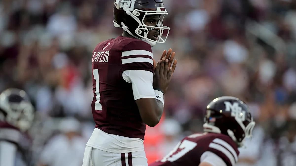 Nick Saban anointed Kamario Taylor. The SEC is about to find out if he's right