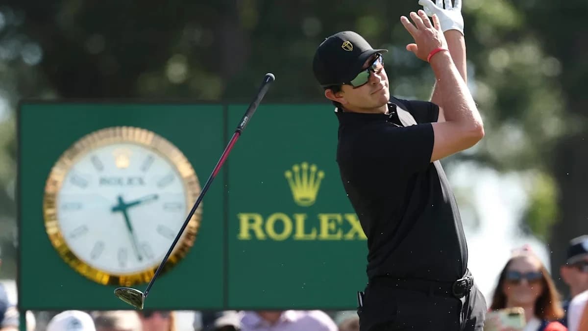 Nico Echavarria comments on Scottie Scheffler after controversial incident in their Presidents Cup m