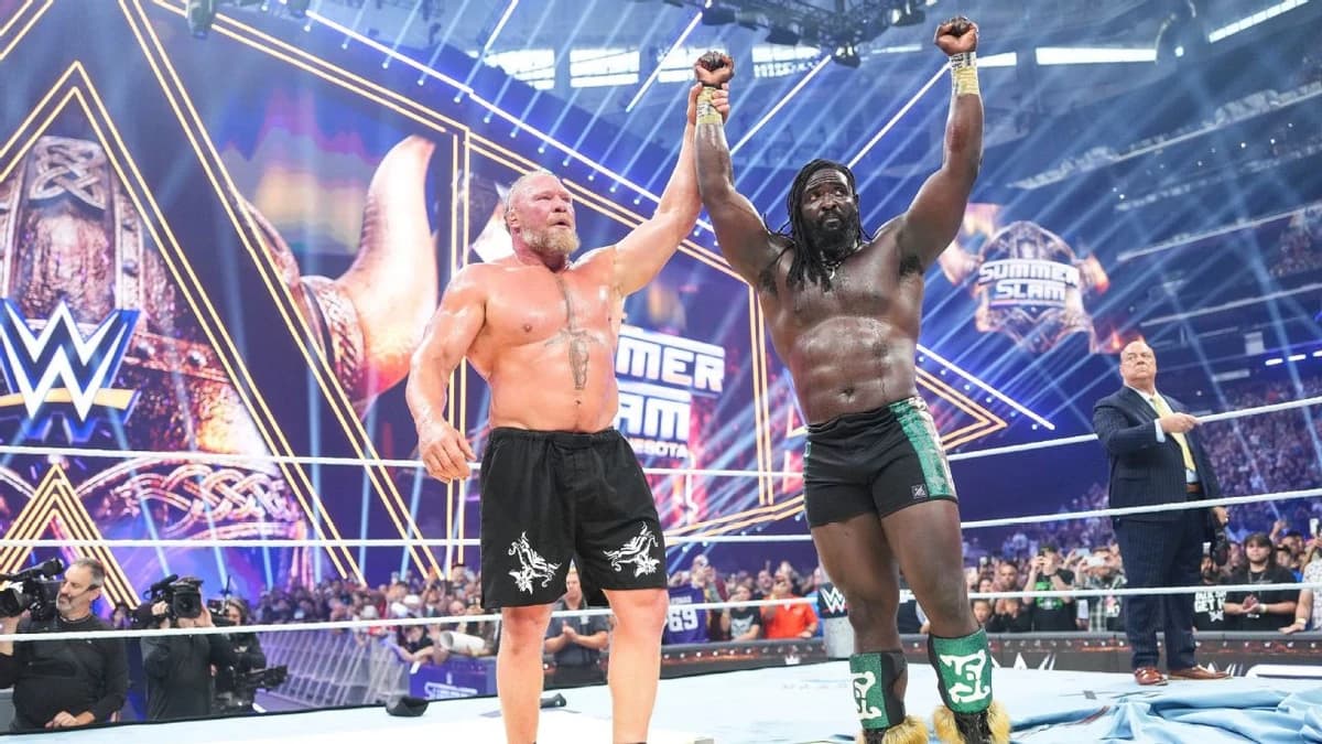 Night 1 takeaways: Brock Lesnar passes the torch to Oba Femi