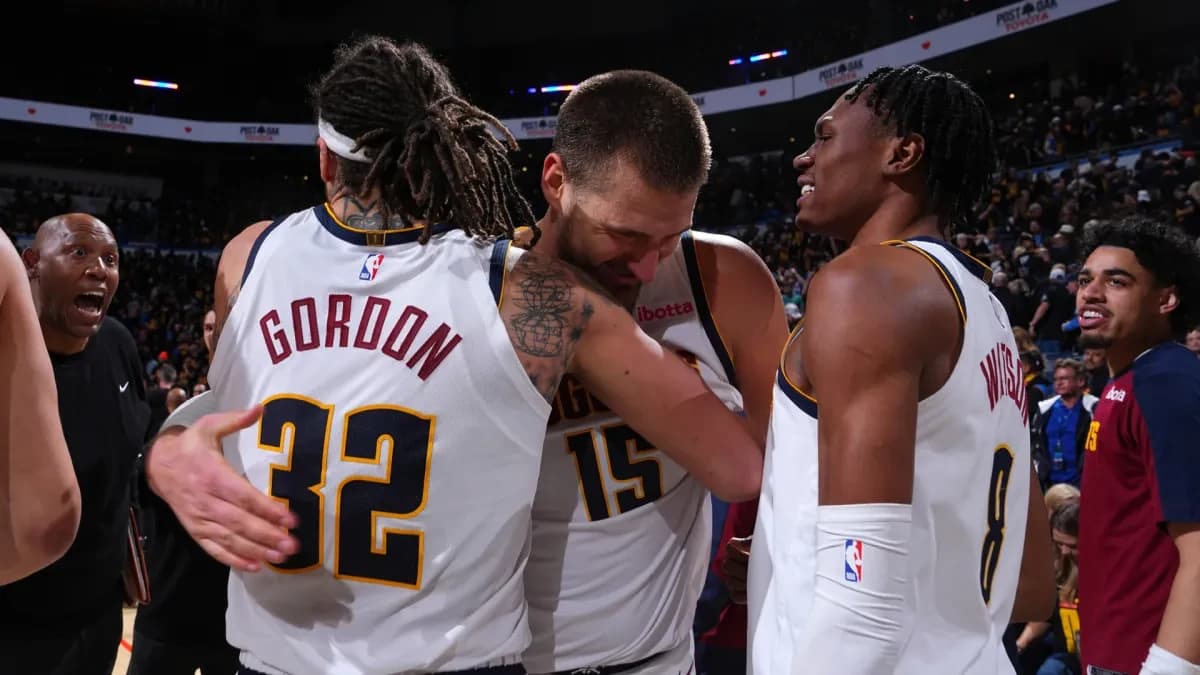 Nikola Jokic gets candid about the Nuggets losing Peyton Watson to the Cavaliers