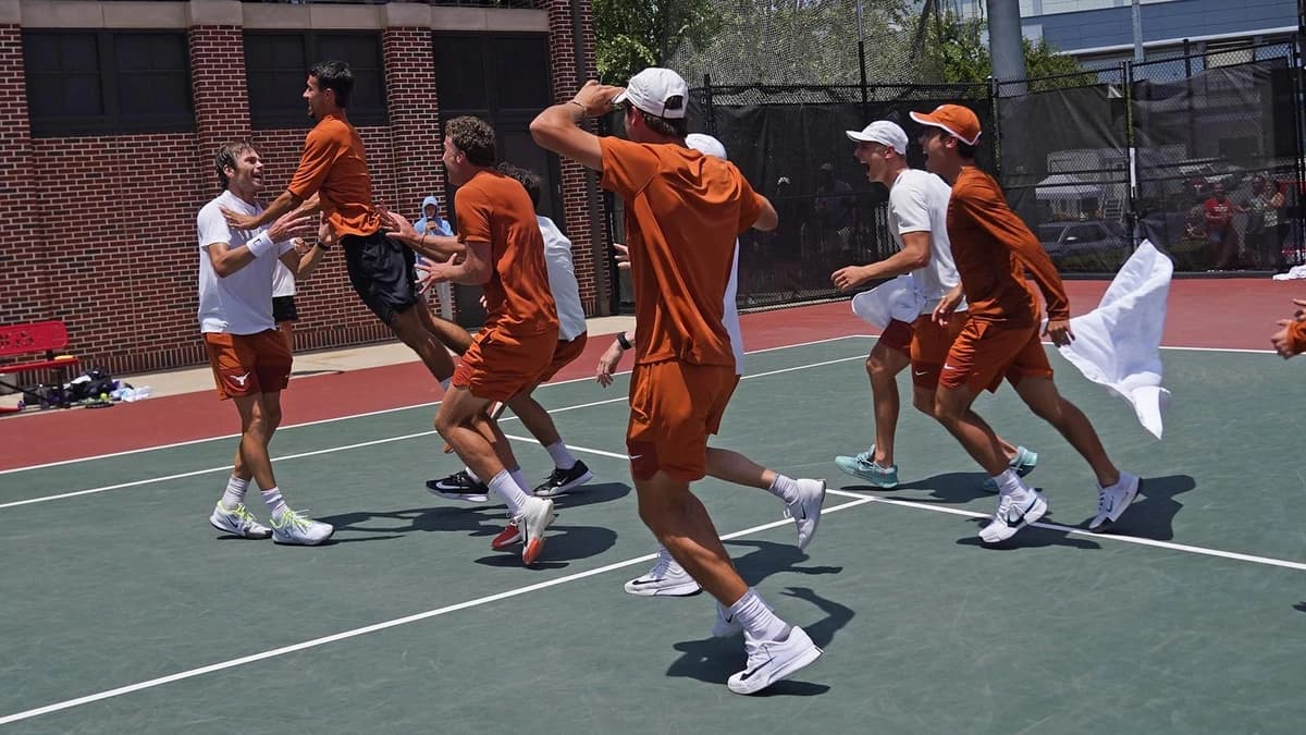 No. 1 Men’s Tennis advances to NCAA National Championship Match