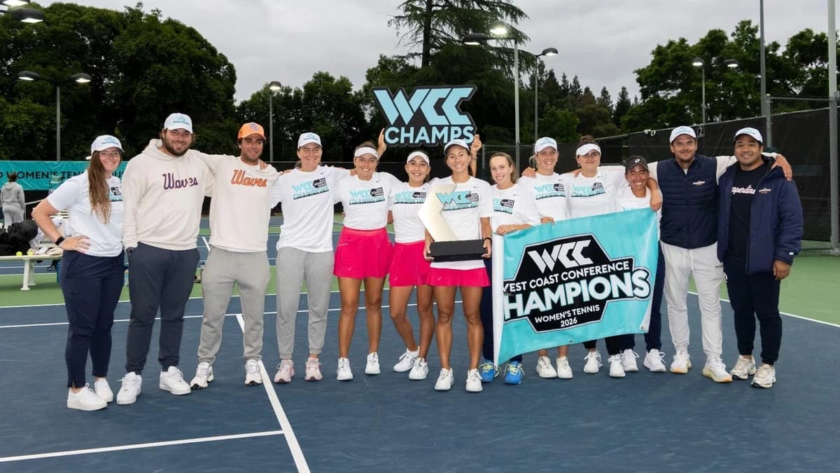 No. 11 Women's Tennis Claims 12th Consecutive WCC Championship with 4-1 Win Over No. 51 San Diego
