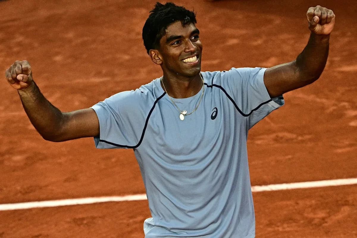 No. 7 Taylor Fritz stunned in first round by unseeded fellow American Nishesh Basavareddy making his