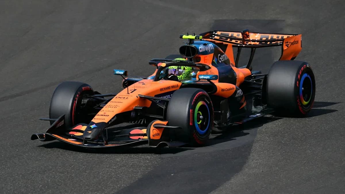 Norris beats Hamilton to Hungary pole