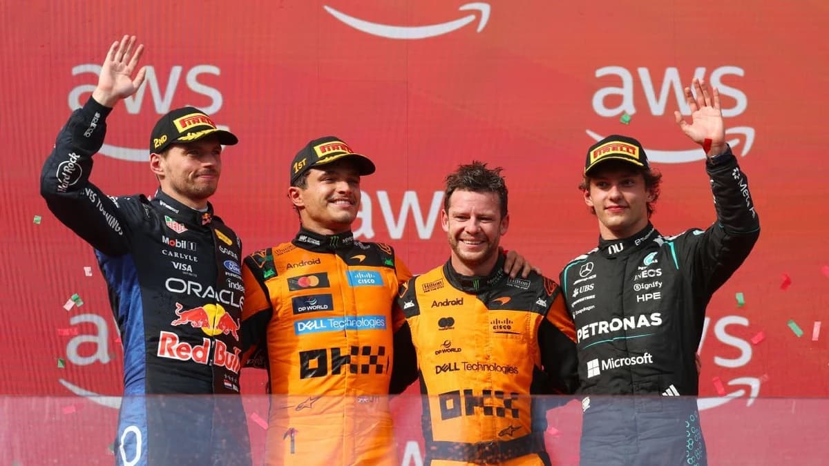 Norris wins first race of 2026 in upgraded McLaren...