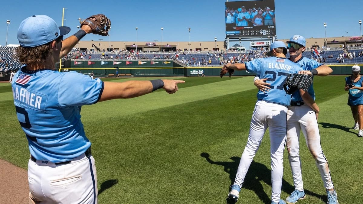 North Carolina, Oklahoma advance to the Men's College World Series finals