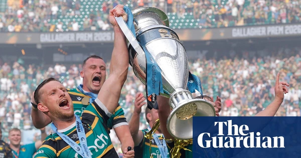 Northampton crowned Prem champions after Hendy’s double sees off Exeter