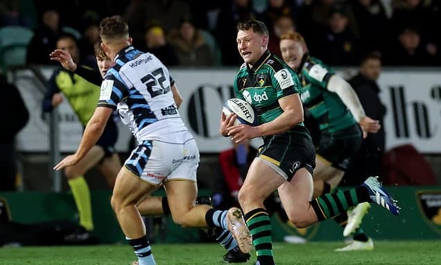 Northampton's 28-12 win over Cardiff saves some face for English rugby after a reality check in the