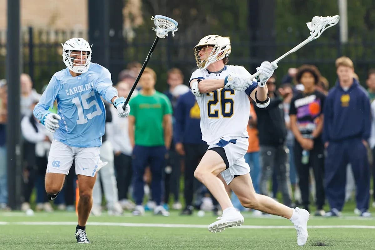 Notre Dame men's lacrosse earns No. 2 seed in 2026 NCAA Tournament