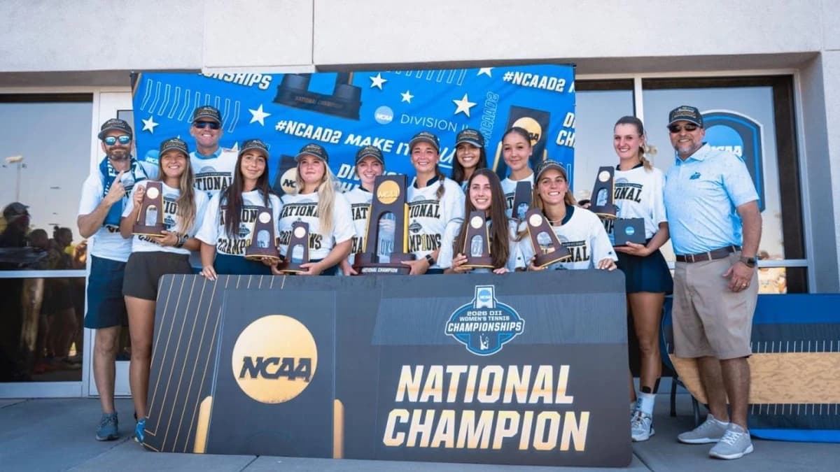 Nova Southeastern wins 2026 NCAA DII women's tennis championship