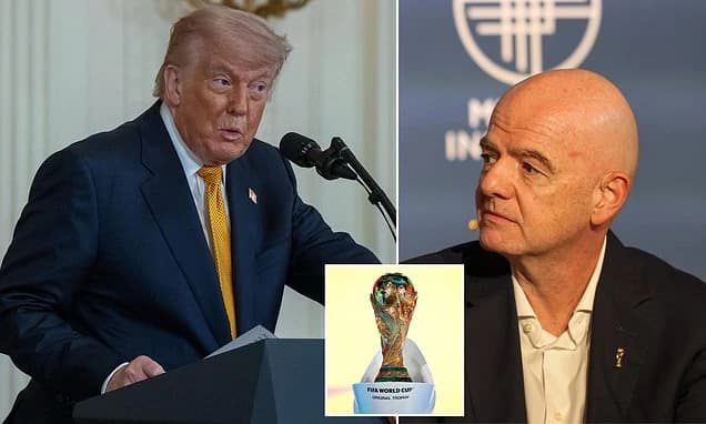 Now Trump turns on FIFA! President admits even he wouldn't pay World Cup ticket prices in latest blo