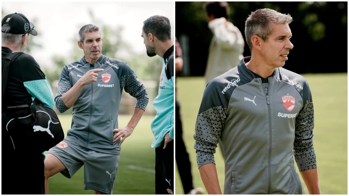 Nuno Campos a condus primul antrenament la Dinamo! „Câinii” au prezentat staff-ul noului antrenor pr