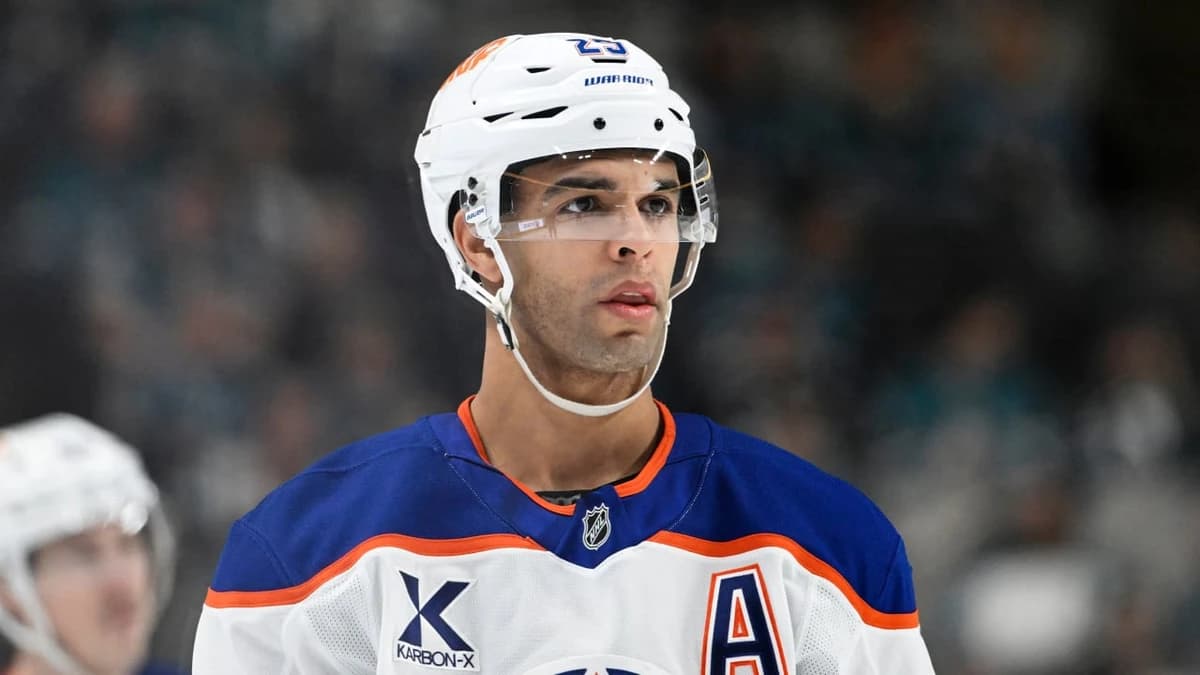 Nurse traded to Sharks by Oilers for Mukhamadullin
