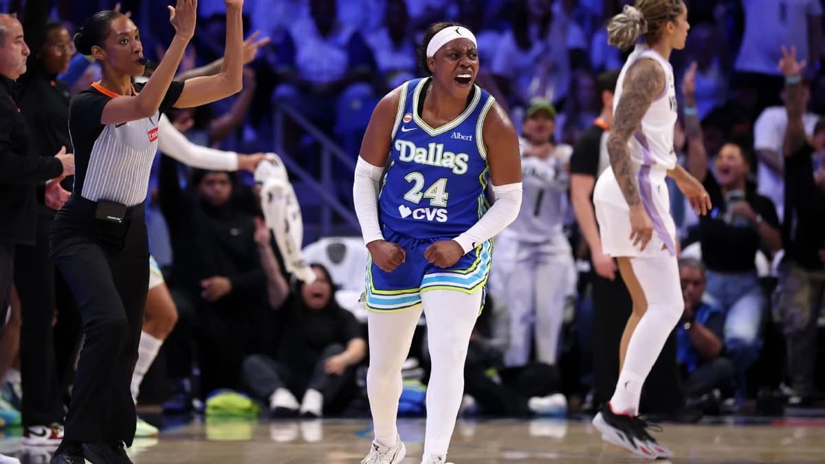 Ogunbowale saves Wings' season, breaks playoff record with 45 in OT classic