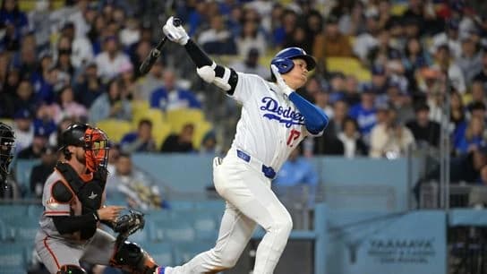 Ohtani homers, Yamamoto's tough night extends Dodgers losing streak to four