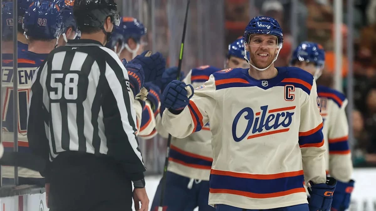 Oilers’ Connor McDavid Starts NHL Season in Record-Setting Fashion