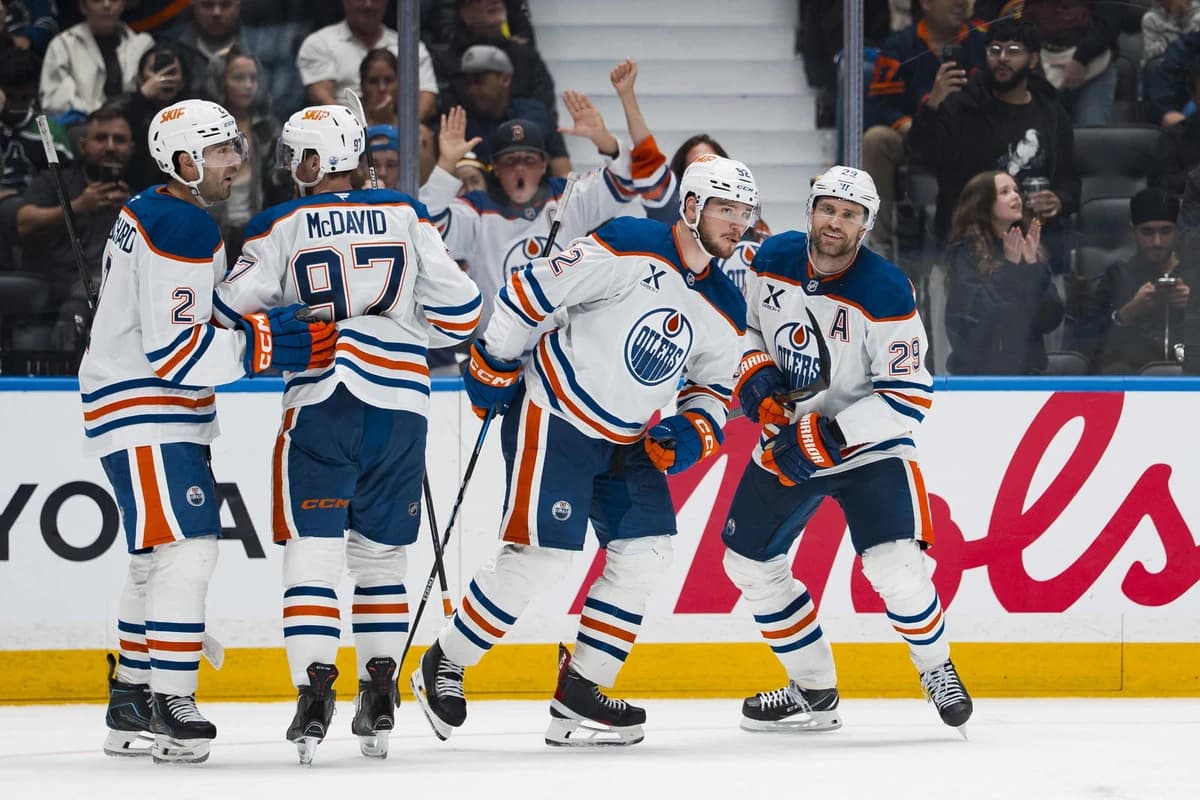 Oilers’ New-Look Top Line Is Putting Up Absurd Numbers