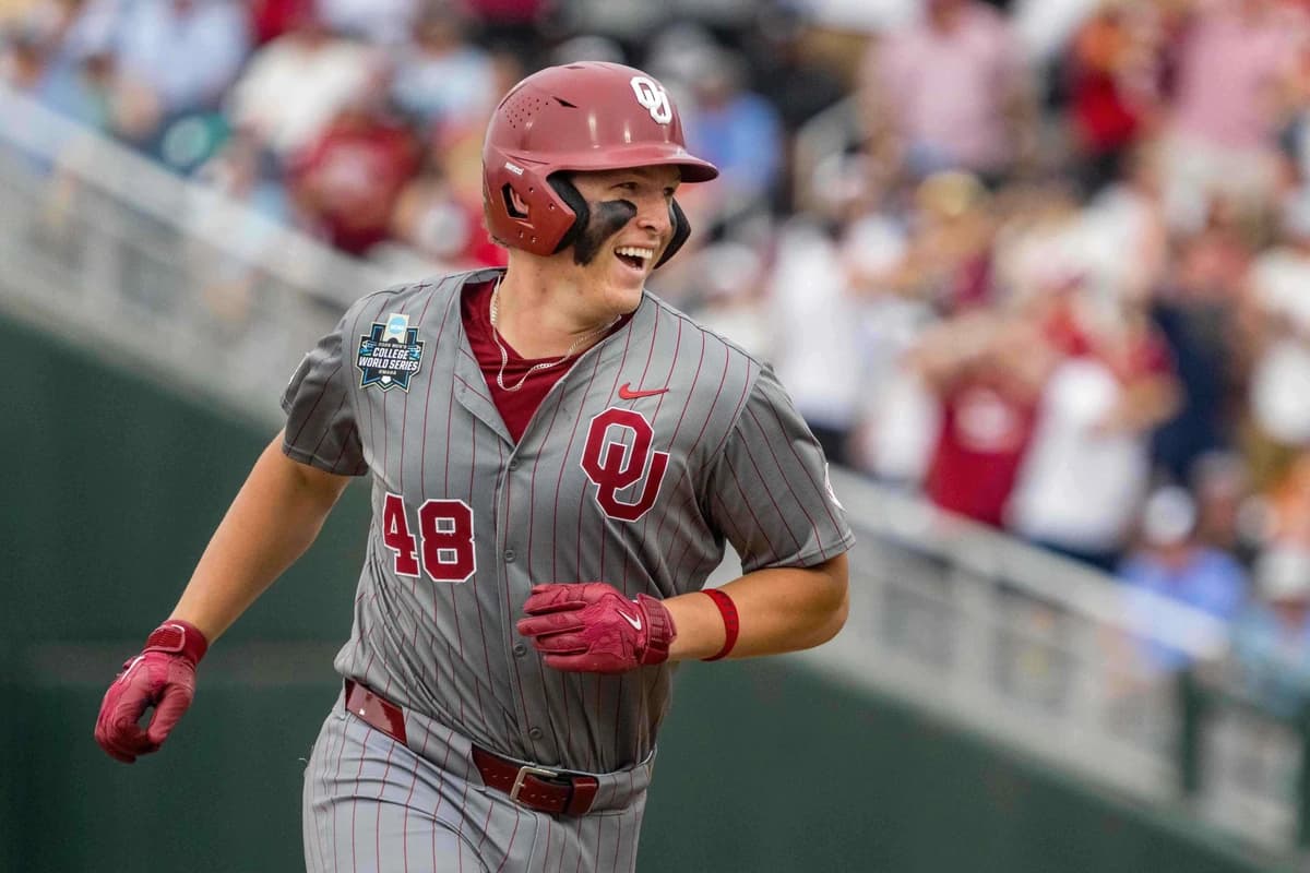 Oklahoma defeats North Carolina 9-3 in Game 1 of the MCWS Finals