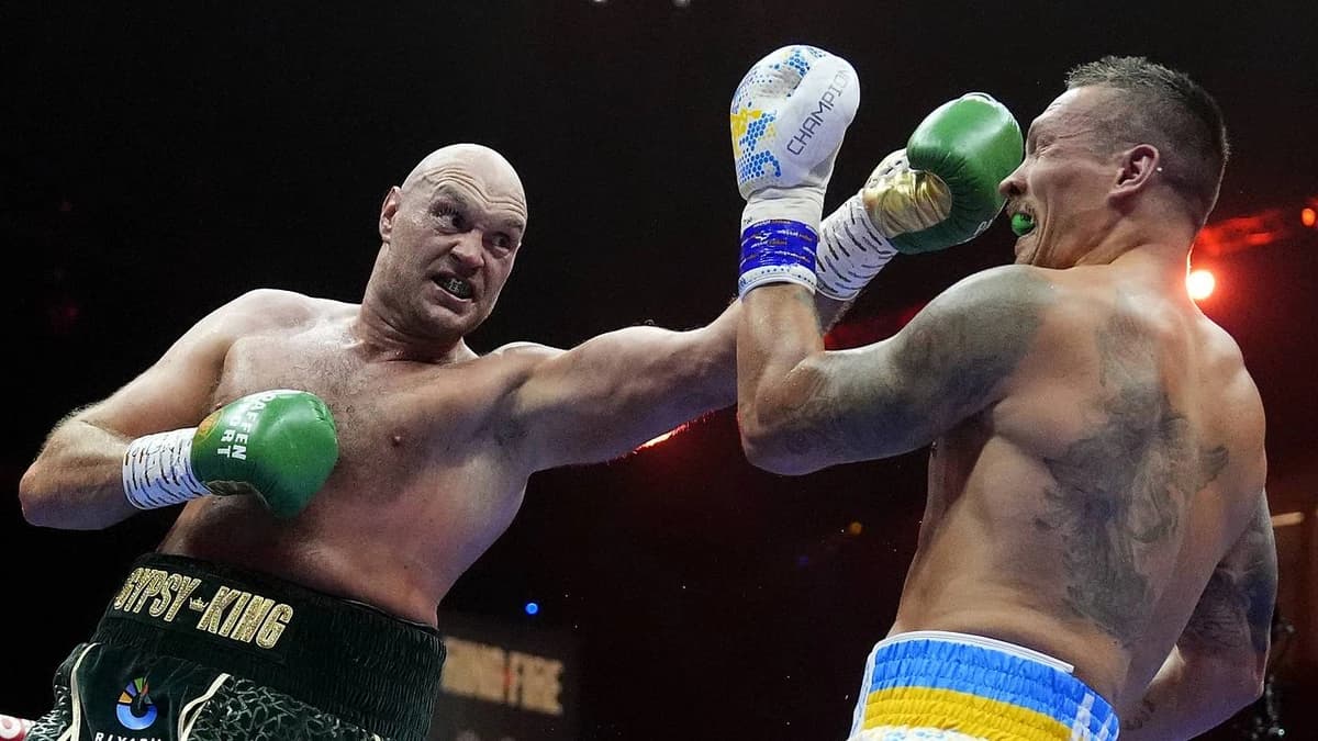 Oleksandr Usyk Responds to Panic Tyson Fury Trilogy Callout