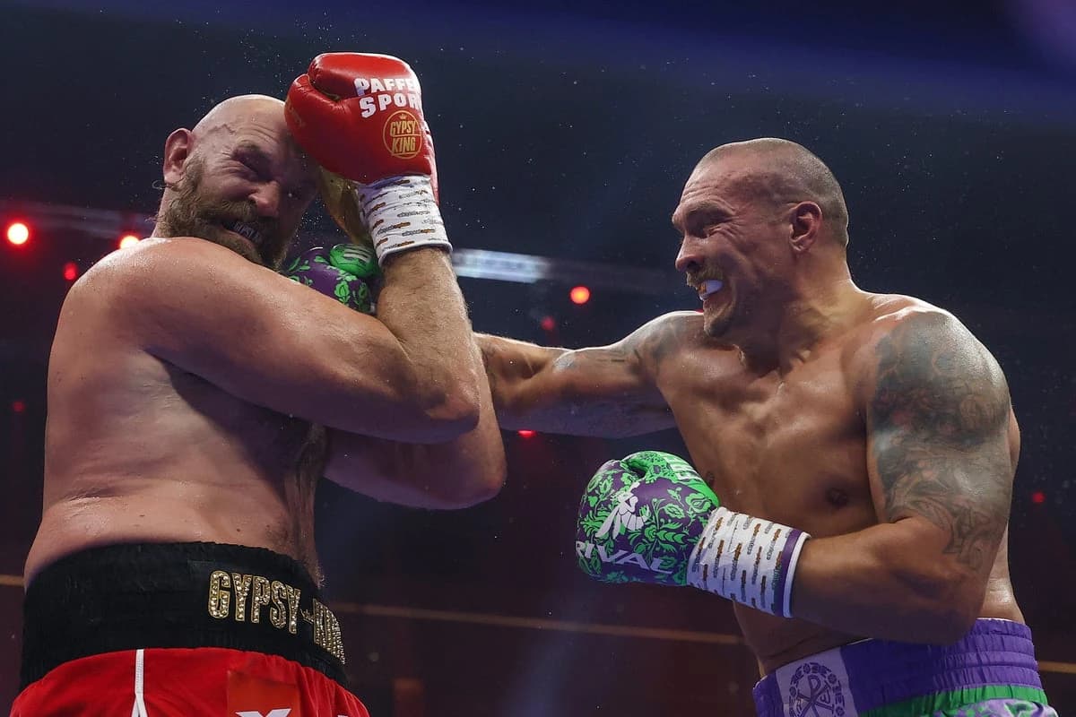 Oleksandr Usyk snubs Tyson Fury as back-up plan to Anthony Joshua amid contract dispute