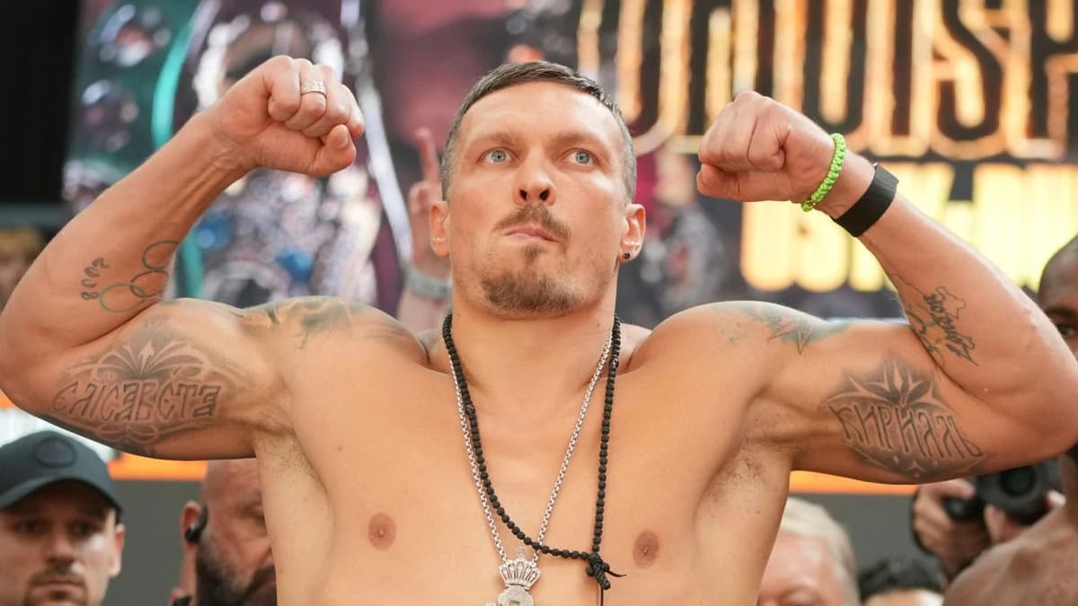 Oleksandr Usyk vacates world titles but teases his 'last dance' is still to come