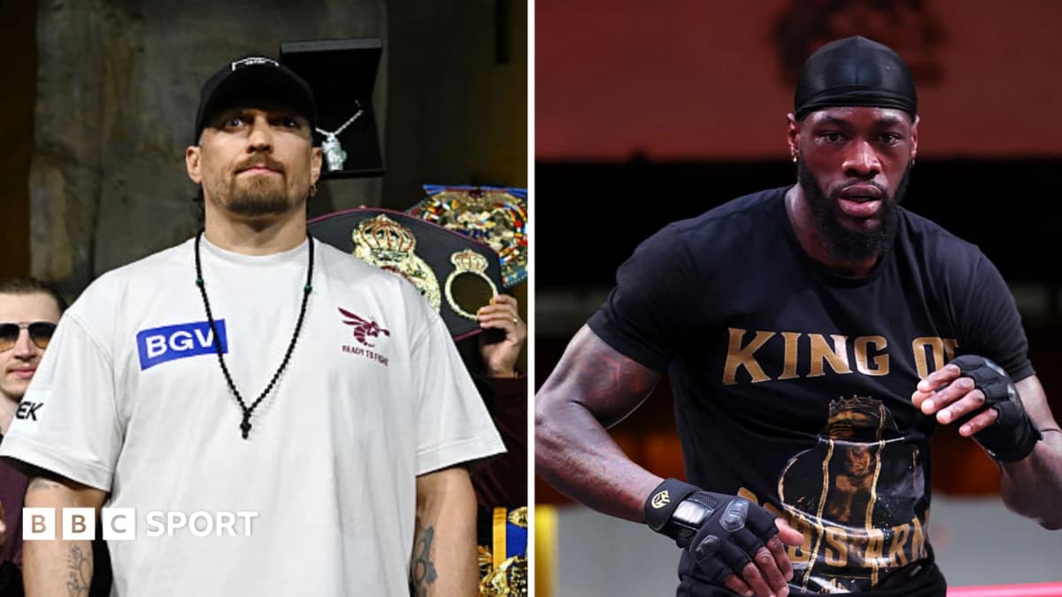 Oleksandr Usyk vs Deontay Wilder: Ukrainian in talks with Zuffa Boxing for heavyweight fight