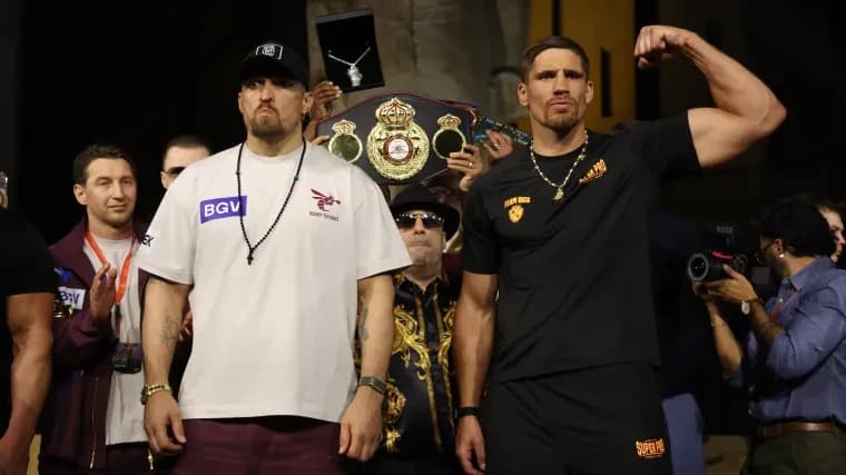 Oleksandr Usyk vs. Rico Verhoeven results, updates, highlights as heavyweight boxing king faces kick
