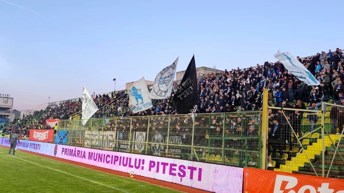 Oltenii au luat cu asalt stadionul la FC Argeș – Universitatea Craiova! Organizatorii au avut mari b
