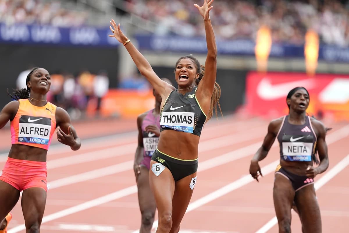 Olympic champion Thomas returns to London