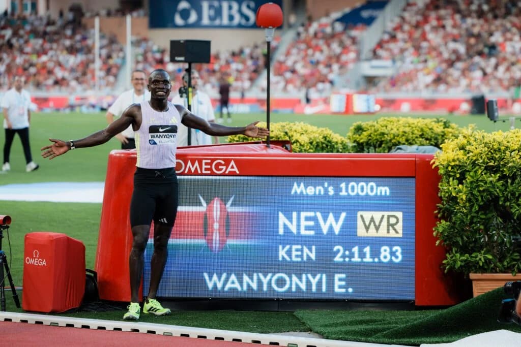 OMEGA Moment of the Meeting: Wanyonyi’s world record