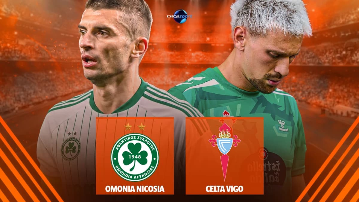 Omonia - Celta Vigo 1-0, DGS 1. Florin Tănase, pe bancă! Ionuț Radu, titular / Ararat - Sparta Praga