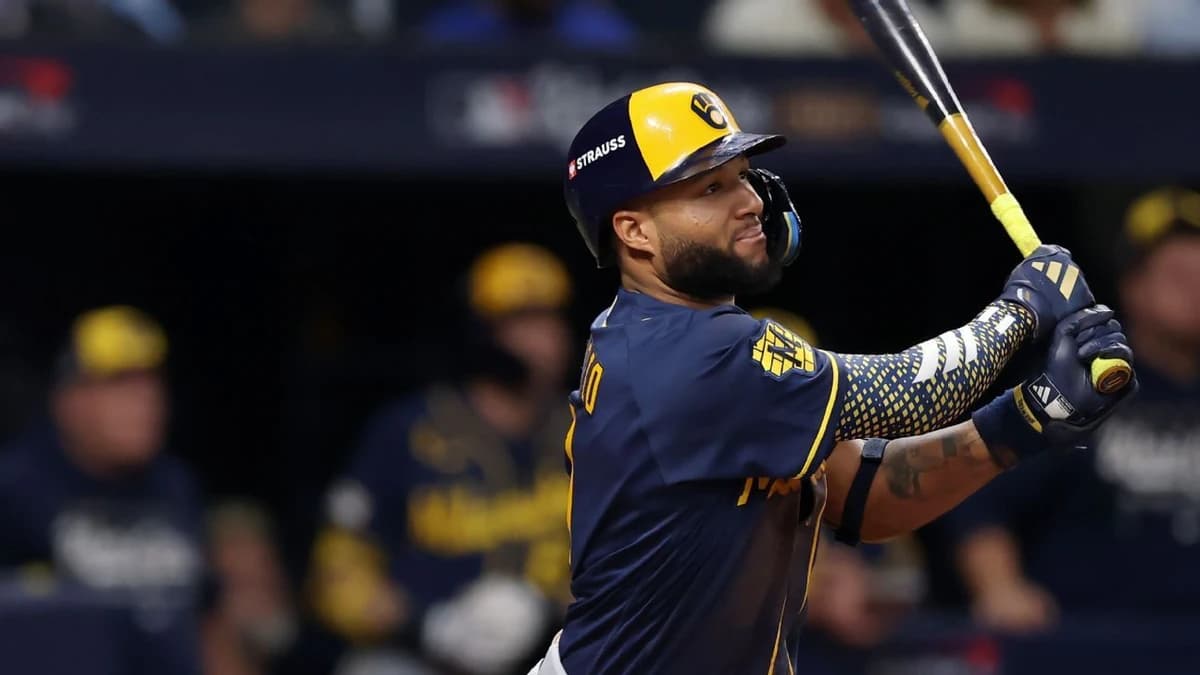 One win away: Brewers ride 8-run fifth to Game 3 rout, 3-0 World Series lead