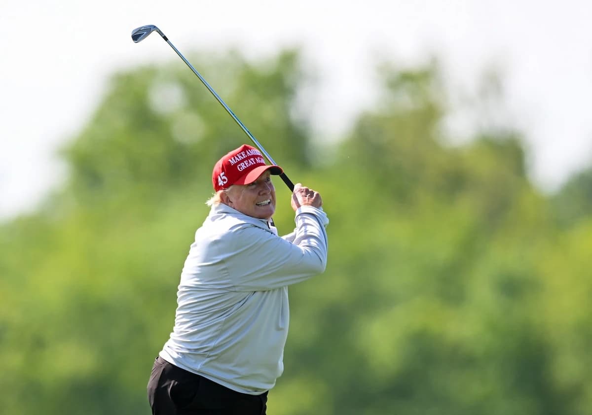 Opinion | Here we go again. Another spectacularly dubious Trump golf triumph.