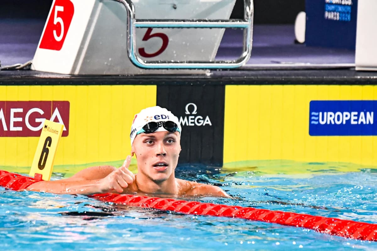 Ora la care înoată David Popovici în finala de la 200 m liber la Europene! Tot ce trebuie să știi de