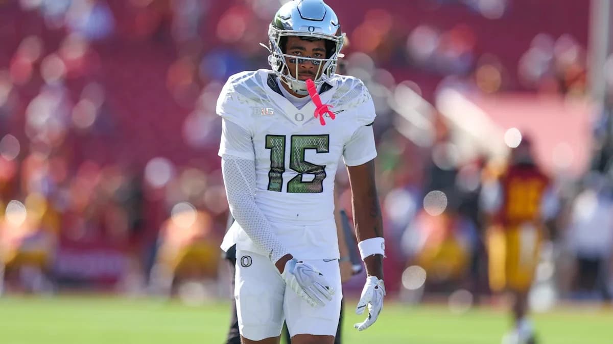 Oregon WR Messiah Hampton reportedly arrested over high-speed police chase