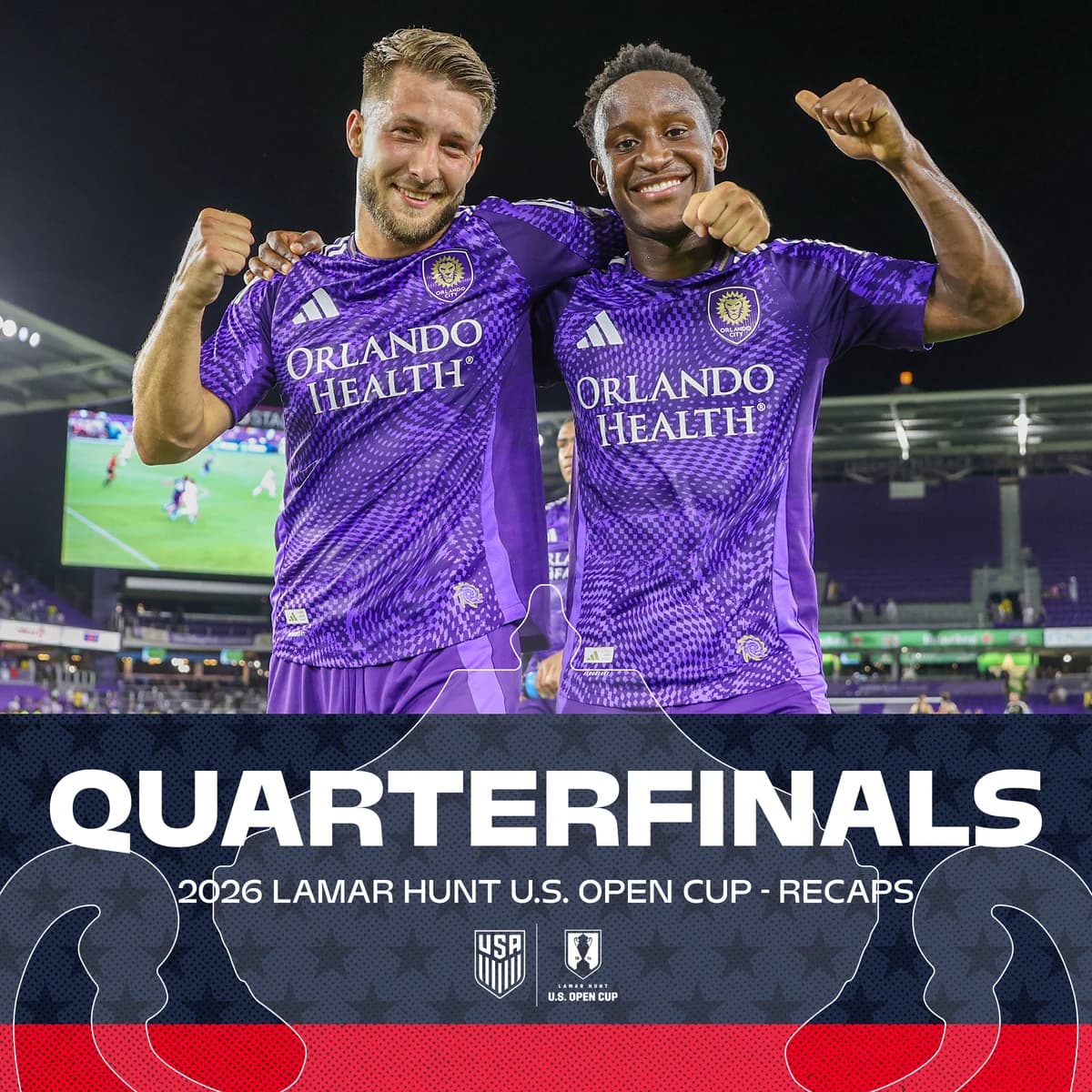 Orlando City SC, St. Louis CITY SC Advance to U.S. Open Cup Semifinals