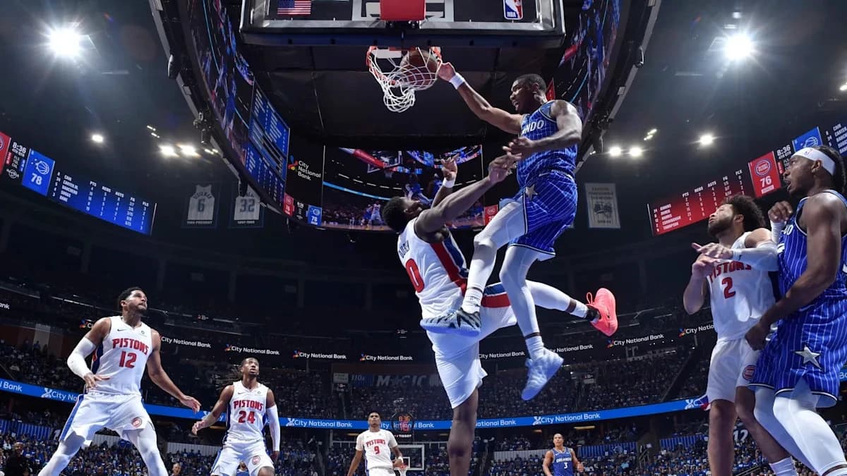 Orlando takes care of the ball, makes just enough plays to beat Detroit and take 3-1 series lead