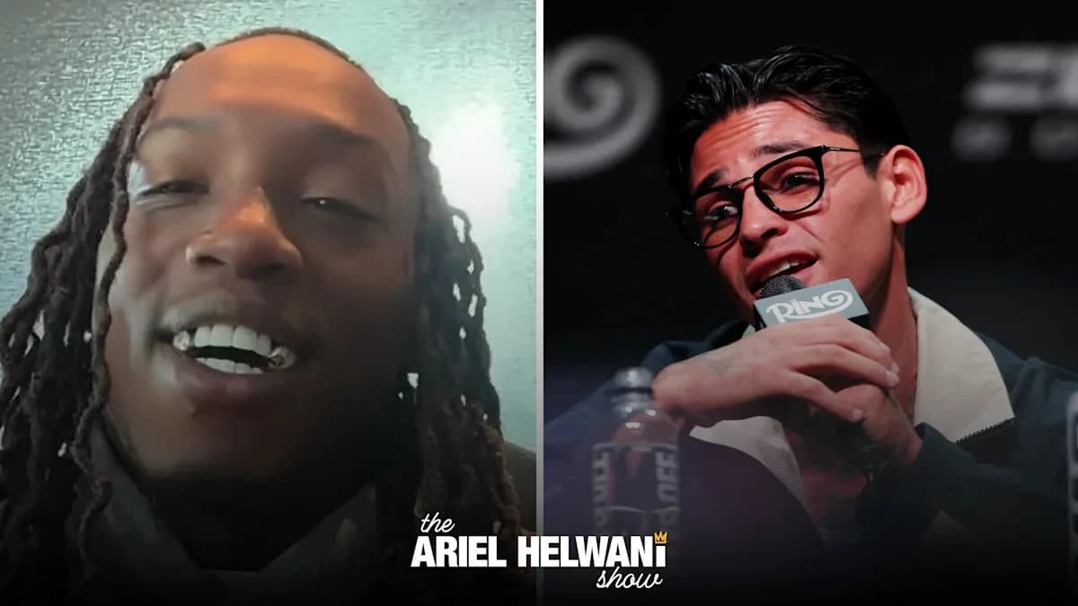 O'Shaquie Foster cracks up at Ryan Garcia comparing their 2026 résumés: 'It ain't even close, man'