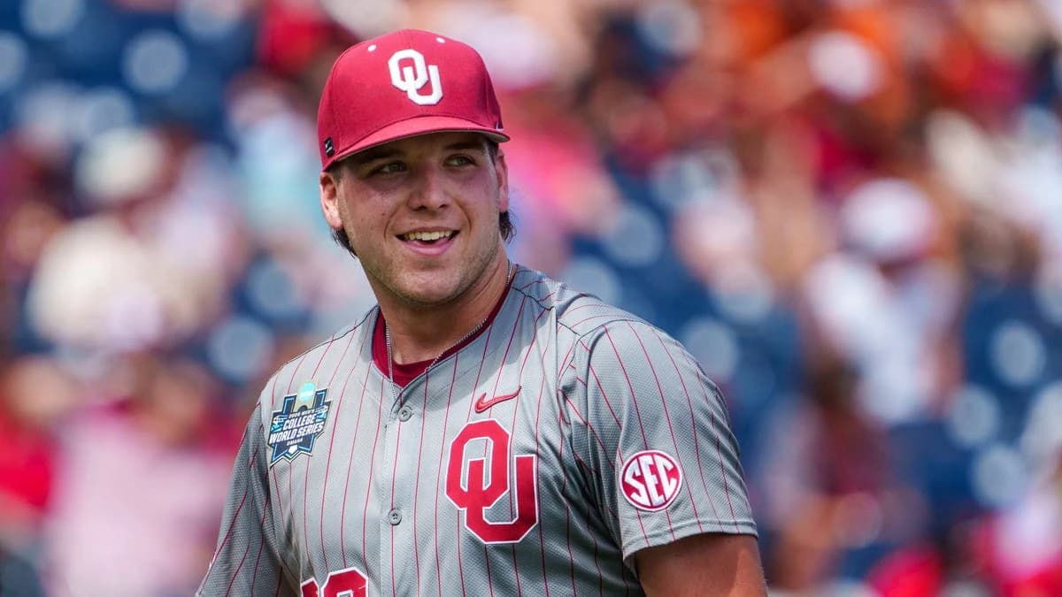 OU baseball vs Alabama score: Cord Rager, Sooners shut out Tide in College World Series