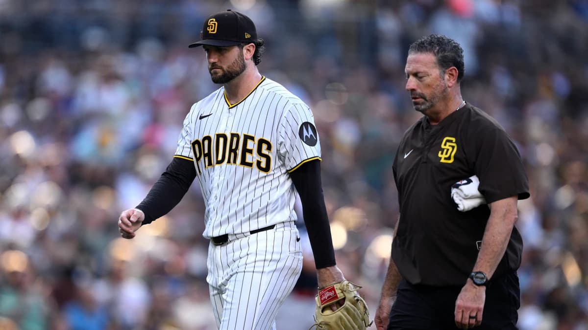 Padres' Casey Mize exits with ankle sprain after slipping down dugout steps in just fourth start sin