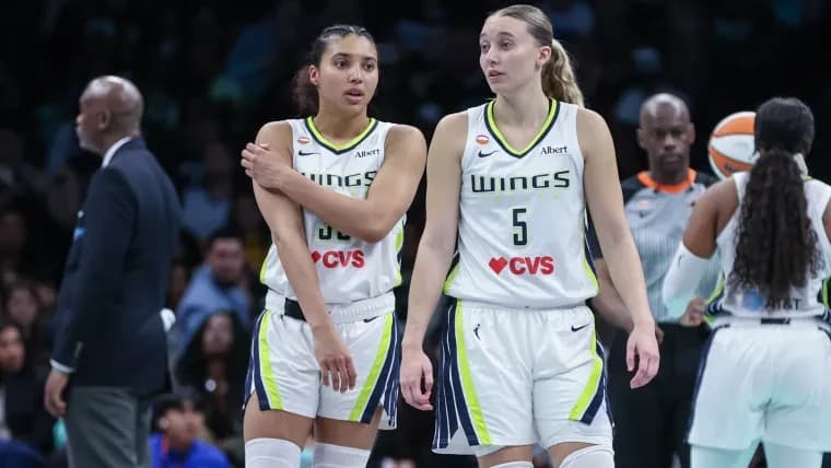 Paige Bueckers, Azzi Fudd share a viral video moment at Dallas Wings practice