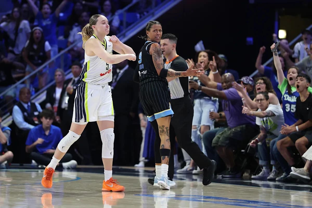 Paige Bueckers converts late 4-point play; Wings complete 14-point, fourth-quarter comeback vs. Sky