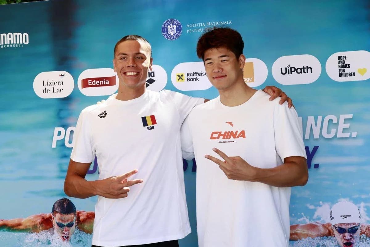 Pan Zhanle, dezvăluire despre David Popovici: „L-am întrebat dacă îmi poate doborî recordul mondial.